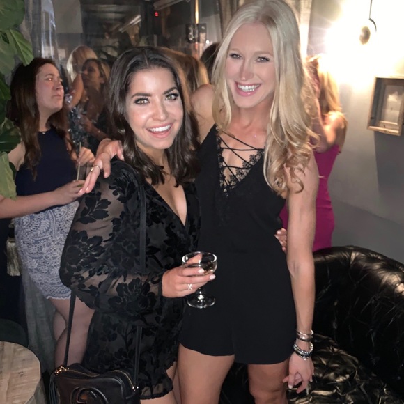 WAYF Black Short Romper (size xs) - Picture 6 of 6